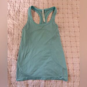 Lululemon Swiftly Tank Top Mint Blue Size 6